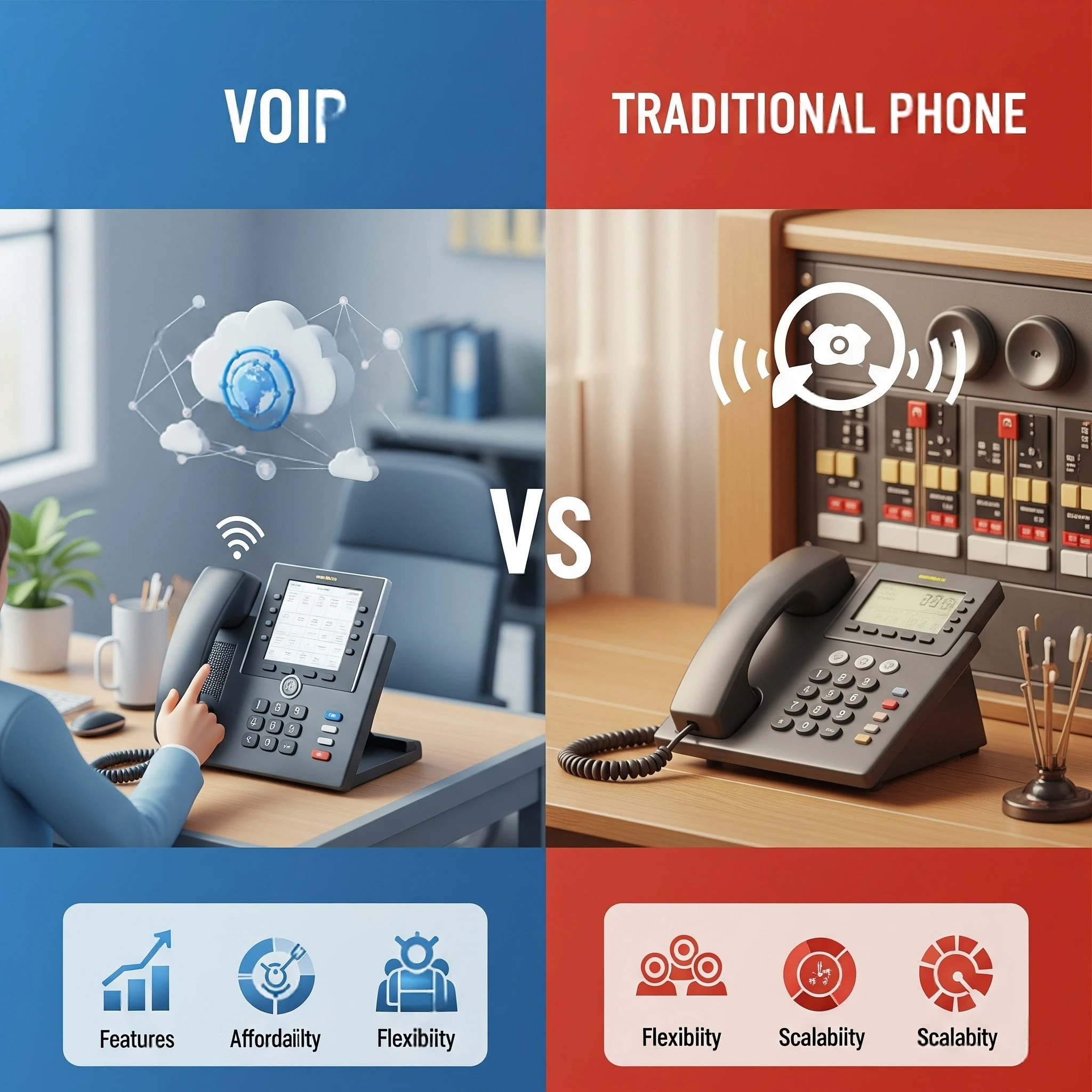 VoIP vs. Traditional Phone: What's Right for Your Business?